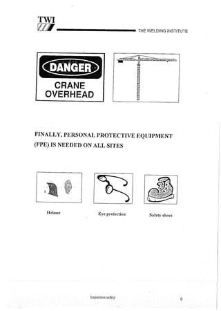 Cswip plant inspector course level i week 1