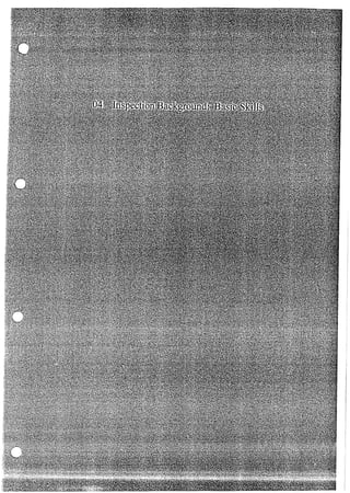 Cswip plant inspector course level i week 1