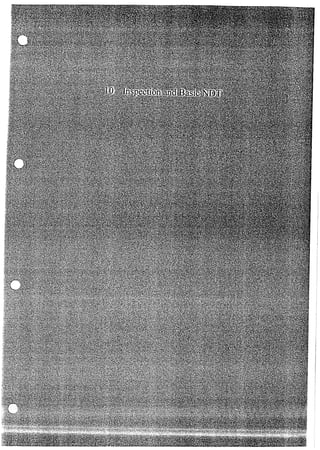 Cswip plant inspector course level i week 1