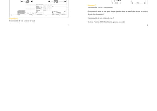 7
Exercice 6
Fonctionnalité de vue : création de vue 2
8
Système d’unités ; MMGS (millimétré, gramme, seconde)
Nbre de décimales ; 2
Type de cote : Projetée
- A l'aide de l’arête 2 indiquée dans l'image, créez une vue C-C comme illustré (Echelle
1 :1) - Créez la cote Z comme illustré entre l’arête du support et la ligne B.
Astuce : vous pouvez couper et coller la ligne B pour créer la cote Z.
Quelle est la valeur de Z (degrés) ?
Exercice 7
Fonctionnalité : de vue : configurations
(Enregistrez la mise en plan après chaque question dans un autre fichier au cas où celle-ci
devrait être réexaminée)
Fonctionnalité de vue : création de vue 2
Système d’unités ; MMGS (millimétré, gramme, seconde)
 