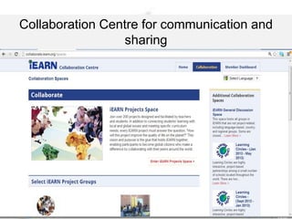 Collaboration Centre for communication and
                 sharing
 
