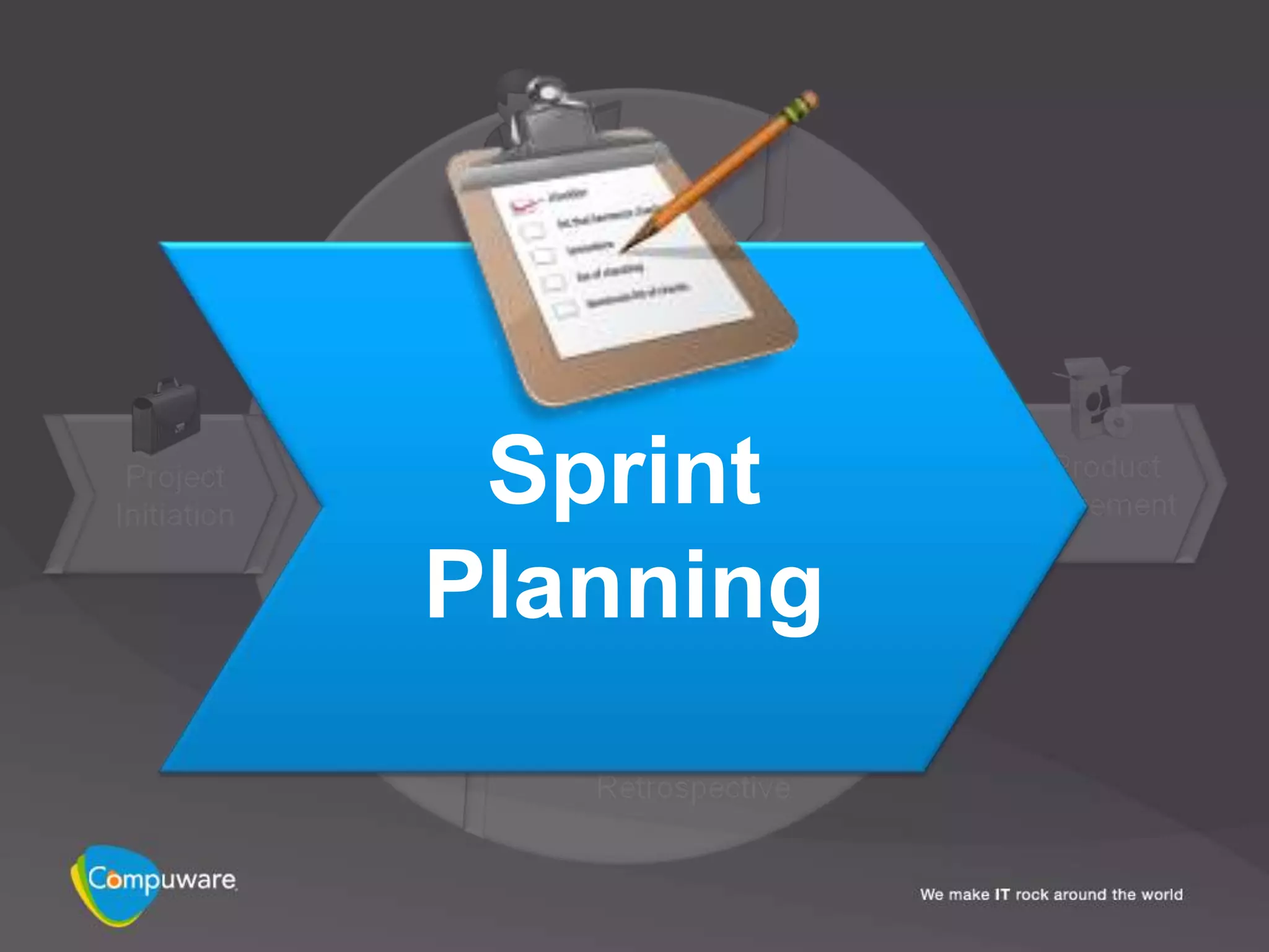 Sprint
Planning
 