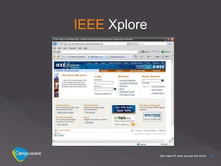 IEEE Xplore




              24
 