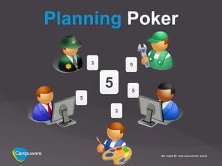 Planning Poker

       3           5



           5       5
   5

               3
 