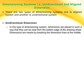 Inudirectional Drawing Comprehensive Guide to Dimensioning in Civil Engineering Drawings | PDF