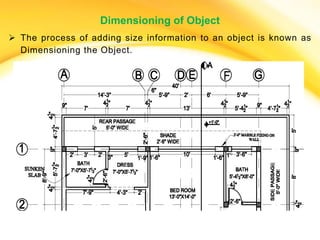 Comprehensive Guide to Dimensioning in Civil Engineering Drawings | PDF