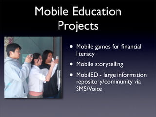 Mobile Storytelling & Intercultural Connections...