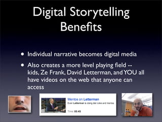 Mobile Storytelling & Intercultural Connections...