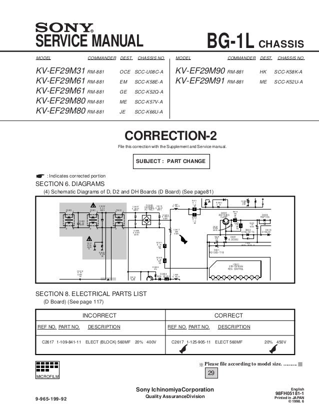 Lg Crt Tv Circuit Diagram