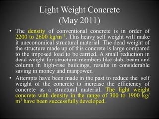 Concrete Technology .pptx unit 1,2,3,4, & 5