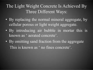 Concrete Technology .pptx unit 1,2,3,4, & 5
