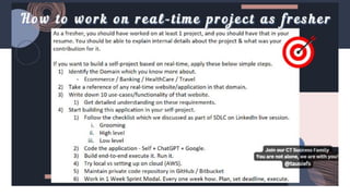 Project & JobHunting - CareerTransformation
