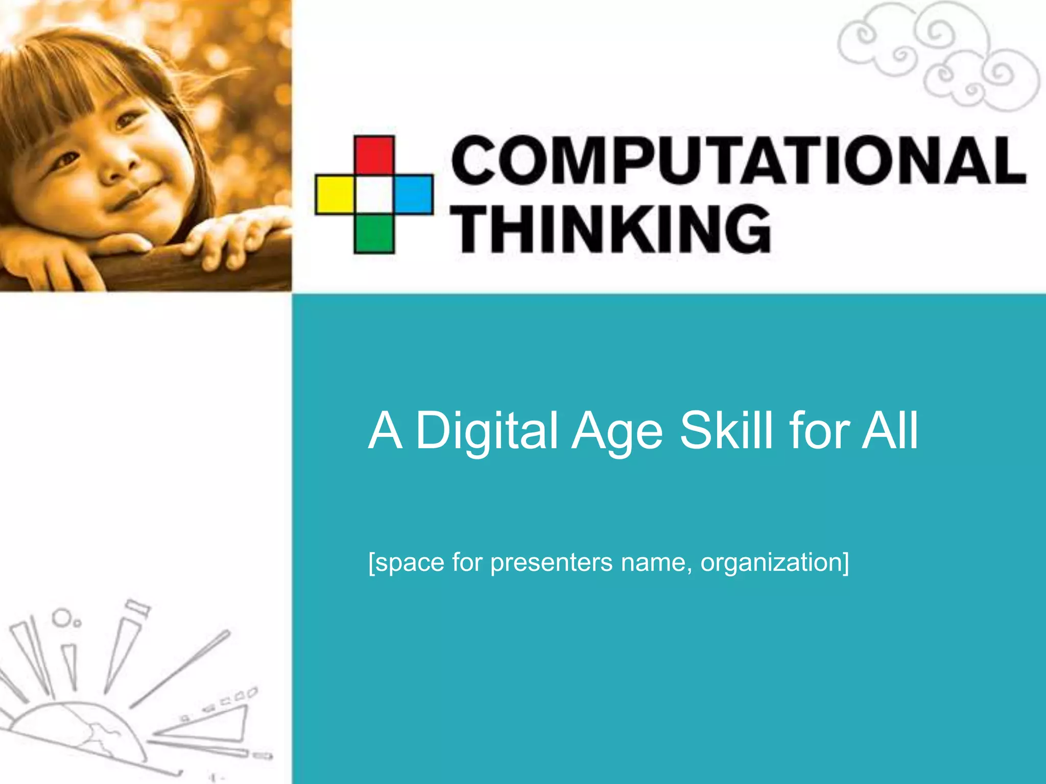 Computational thinking for kids | PPT