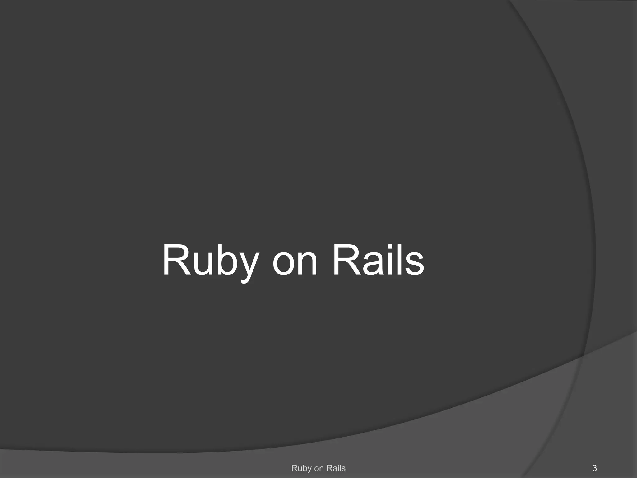 RubyonRailsRubyonRails3