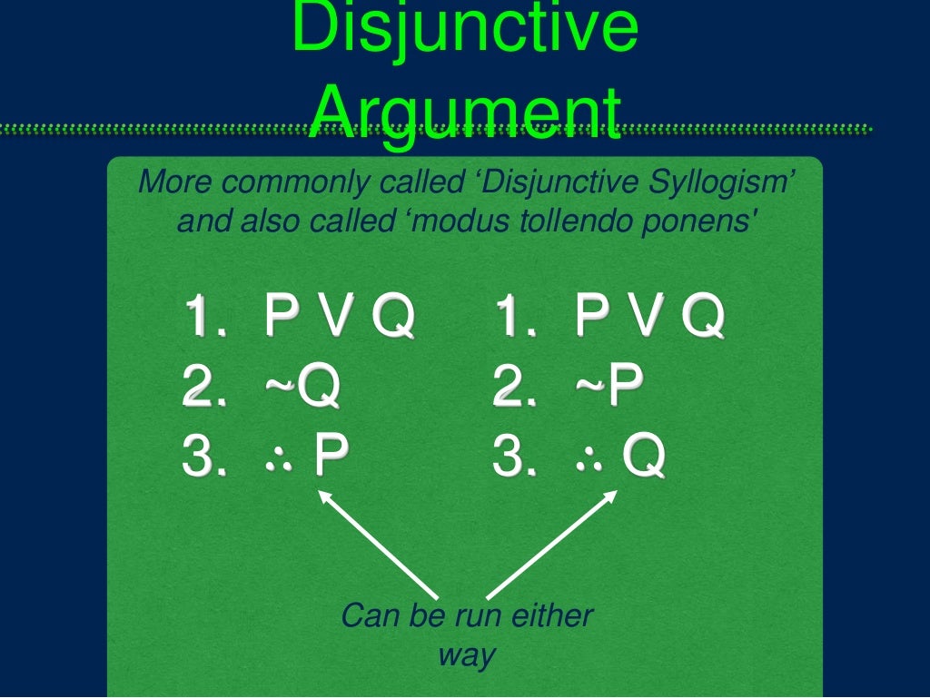 What makes an argument valid image