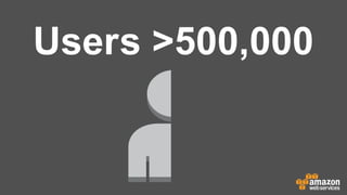 Users >500,000
 