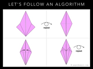 L E T ' S F O L L O W A N A L G O R I T H M
 