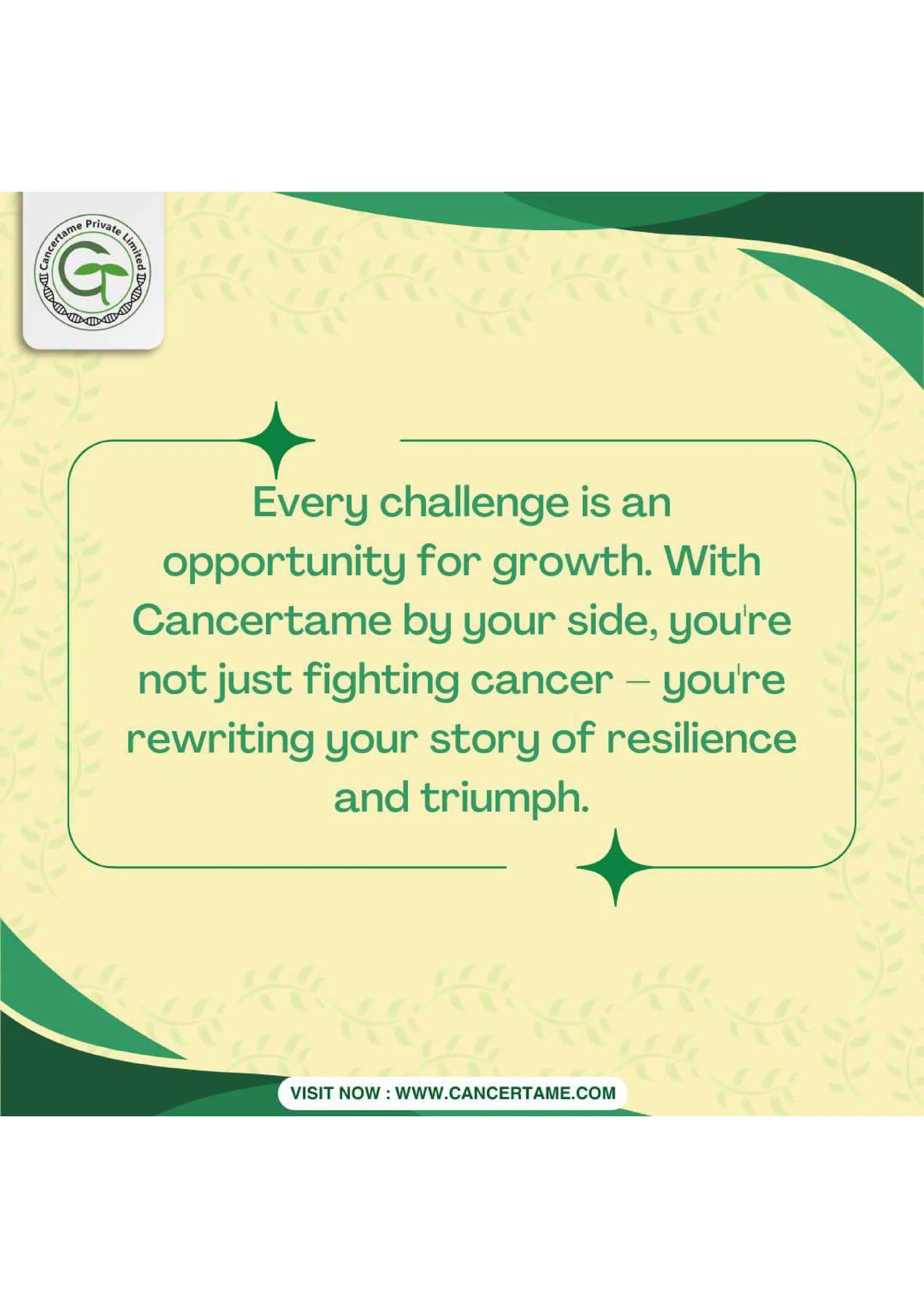 Turning Challenges Into Triumphs The Cancertame Journey Of Resilience