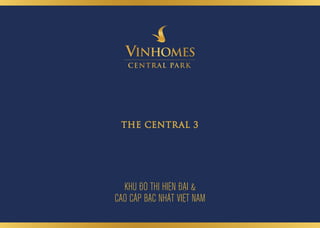 Can Ho Vinhomes Central Park - Mat Bang Toa CT3