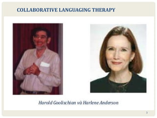 3
COLLABORATIVE LANGUAGING THERAPY
 