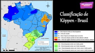 Classificação de
Köppen - Brasil
 