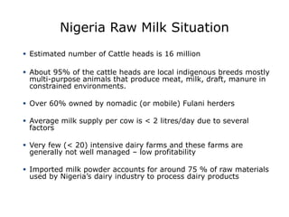 Nigerian Dairy Development Programme         