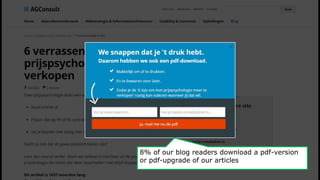 8% of our blog readers download a pdf-version
or pdf-upgrade of our articles
 