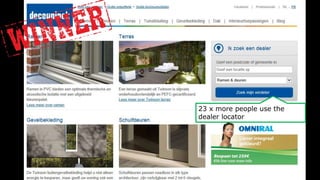 23 x more people use the
dealer locator
 