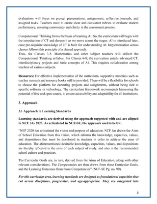 Comprehensive Curriculum Framework for Computational Thinking and ...
