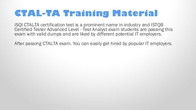CTAL-ATT Tests | Maxtic