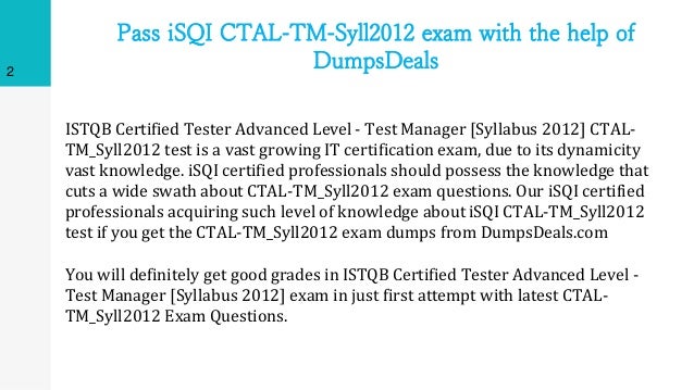 CTAL-TM_Syll2012 Online Prüfungen
