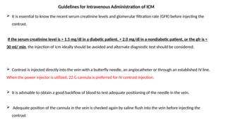 ct and mri contrast agents presentations | PPTX