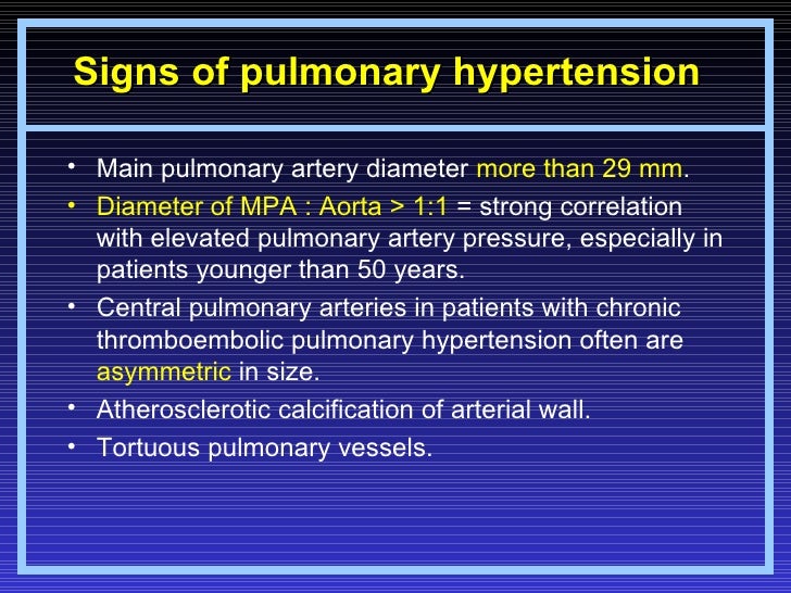 CTA OF PULMONARY EMBOLISM
