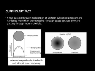 ct artefacts detailed explanation with images | PPTX