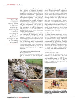 86 | CONSTRUCTION TIMES | August 2020
 