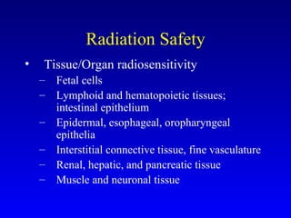 Radiosensitive Tissues Ct basics 2 | PPT
