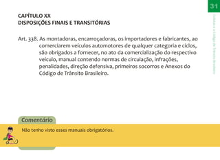 CTB - Códido de Trânsito Brasileiro para bicicleta - Direitos e Deveres do Ciclista