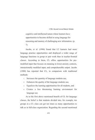 230-)-#0%!1%12(%)03-$%012!-$)-'.2(%5(.+%2%62-2(%1!,%
+)-%1 ! -3,%0 . 0%1%!0#(%01 %' !.5 %2 !+   .22%-
)'7  311   (!4% 120%11%$ 2(!2 1(!0%$ +%!0-)-' )-
#../%0!2)4% +%!0-)-' 1)23!2).-1 ')4%1 123$%-21 .//.023-)2)%1 2.
%-'!'%)-!4!0)%27.$)1#311).-!#2)4)2)%12(!2%-'%-$%0#0)2)#!+
2()-*)-'5()#()1!4.30!+%2.2(%)0$%%/%03-$%012!-$)-'.2(%
,!2%0)!+ +.5!0$    (!1 !+1. #+!),%$ ),/0.4%,%-2 .
#.'-)2)4% '!)-1 . 123$%-21 )- 0%!$)-' #.301%1 03- 2(0.3'( 
),)+!0#+!),1(!4%%%-$%#+!0%$71.,%.2(%00%1%!0#(%01+)*%
!11)-'%0!-$)!  +!0*% #)2%$)- (!-'  (!1
!+1. 0%/.02%$ 2(!2  #+!110.., 1/300%$ 123$%-21 2. )-4.+4% )-
+!-'3!'%0%!$)-'!#2)4)2)%1,.0%%%#2)4%+7##.0$)-'2..0)28
!*!'!5!  2(%1)'-))#!-#%.!//+)#!2).-.2.0%!$)-'
#.301%1)12(!2%1)$%1#.-20)32)-'2.0%!$)-'1*)++)20)-'12(%
.//.023-)2)%1.0.0!+/0!#2)#%.+!-'3!'%
,.-' .2(%0 0%1%!0#(%01 5(. (!4% #!00)%$ .32 %,/)0)#!+
0%1%!0#(%1.-2(%%%#2)4%-%11..-0%!$)-'#.,/0%(%-1).-)1
.-!+$  -   .-!+$ !1 #)2%$ )- ),1.- 
),/+%,%-2%$,%2(.$.)--)-% 0$
'0!$%#+!11%1)-030!+
(). 5)2(  123$%-21 %!$)-' 132%121 . 2(% !+).0-)!
#()%4%,%-2%125%0%32)+)8%$)-.0$%02.#.,/!0%0%13+21.2(%
123$75)2(/0%4).31%4!+3!2).-1.,3+2)4!0)!2%!-!+71)1
 