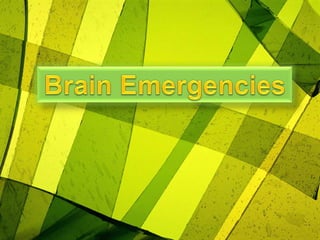 CT brain in emergencies ... for ER doctors | PPTX