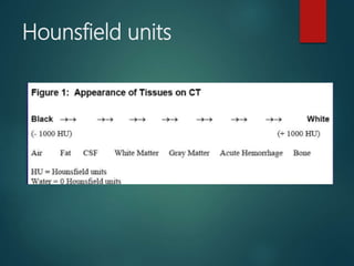 CT Brain interpretation | PPTX