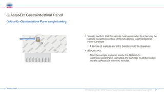 Qstat Cartridge Normal Reference Ranges CTC-5000-0014-A12-001 QSTAT, Customer Training Presentation QIAstat-Dx ...