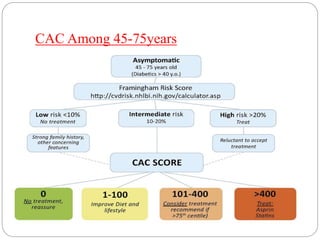 CAC Among 45-75years
 