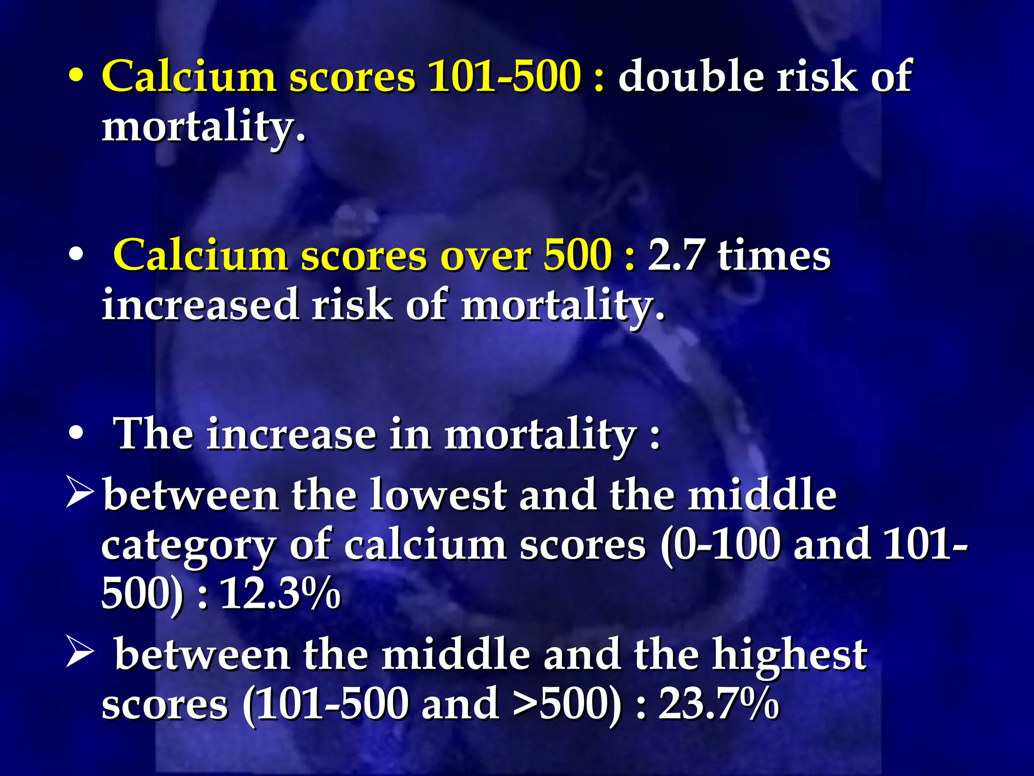 Ct calcium scoring 1 | PPT