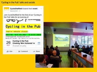 ‘Cycling in the Pub’ talks and socials
 