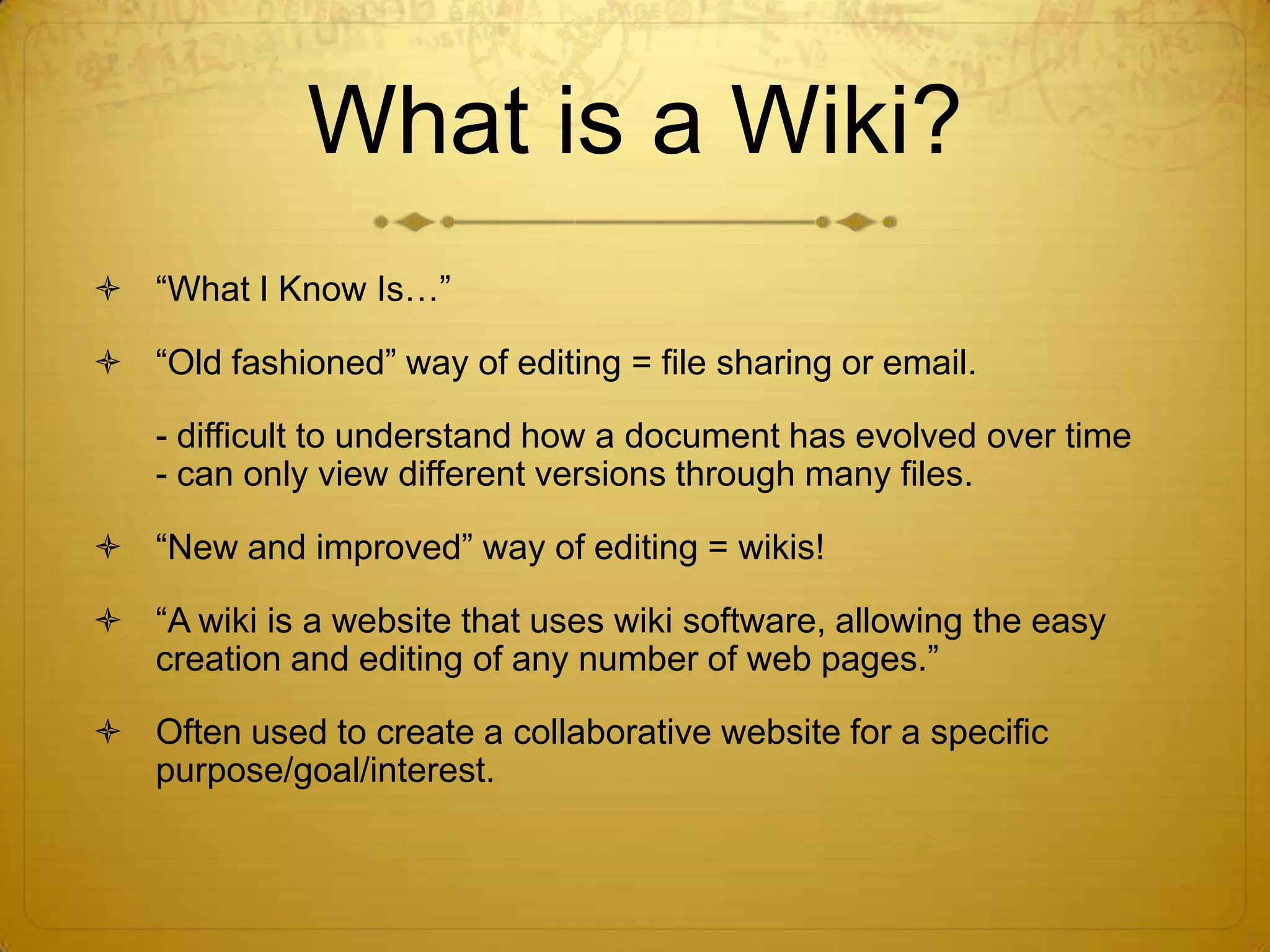 NATHALIE’S WETPAINT EXPERIENCEhttp://frenchlit.wetpaint.com