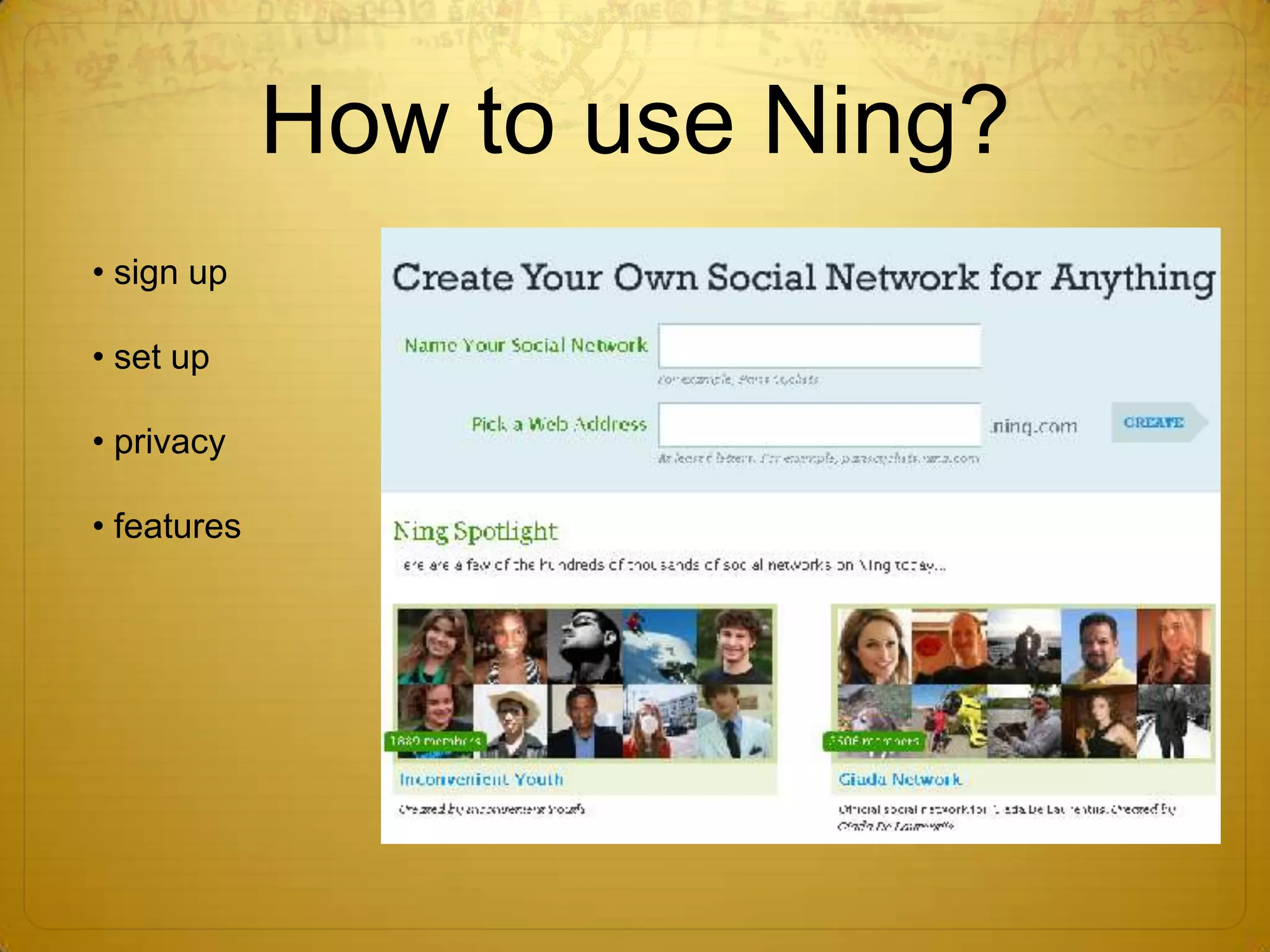 OUR NINGwww.frenchbookclub.ning.com