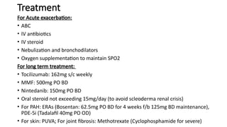 Connective tissue disorder related ILD .pptx