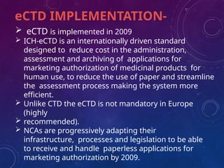 Comprehensive Overview of CTD and eCTD Formats in Pharmaceutical ...