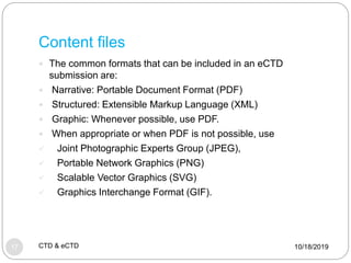 Ctd & ectd | PPTX