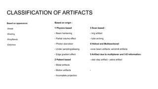 Artifact Classification System An overview of CT Detectors and Artefacts.pdf